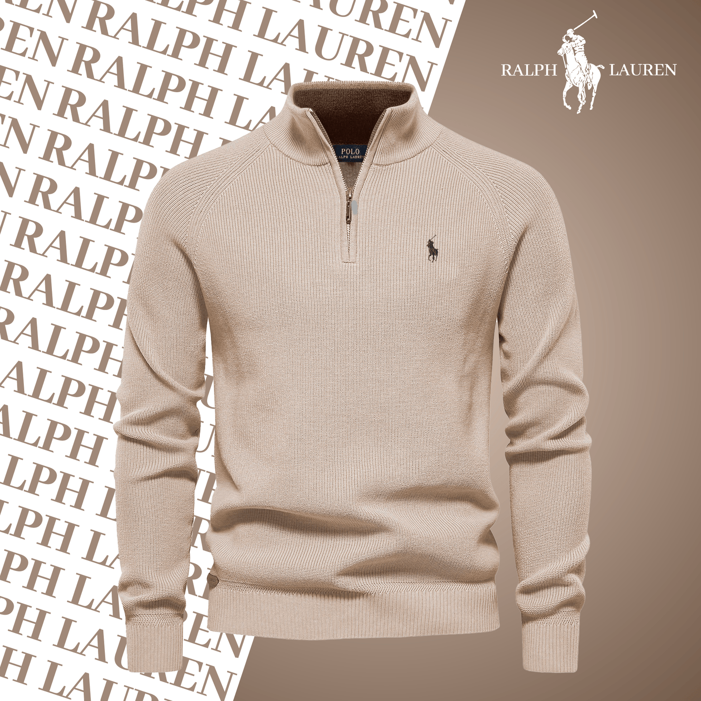 Pull Col Zippé  R&L (BlackFriday)