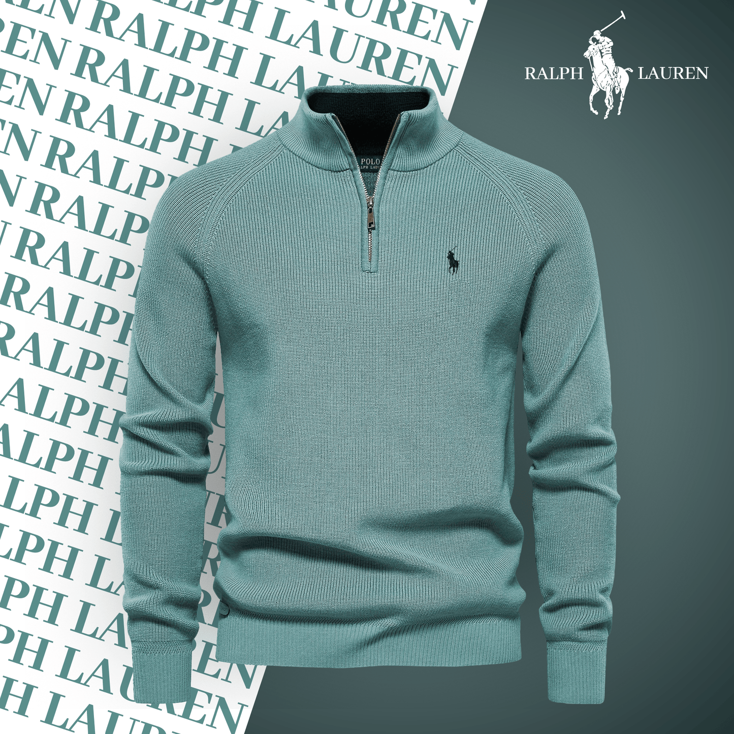 Pull Col Zippé  R&L (BlackFriday)